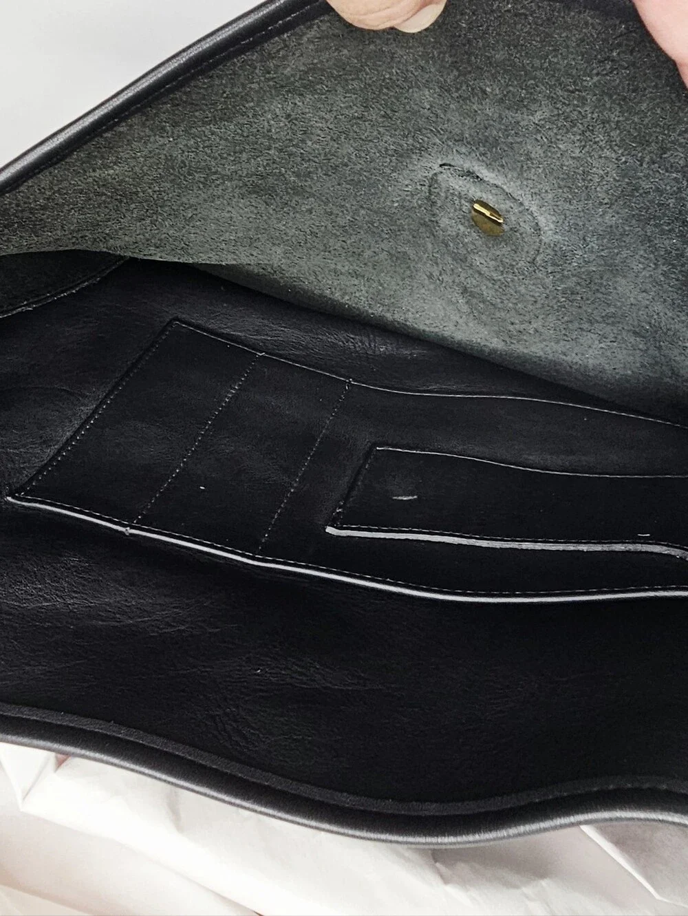 Coach Beekman 1990's Black Leather Briefcase